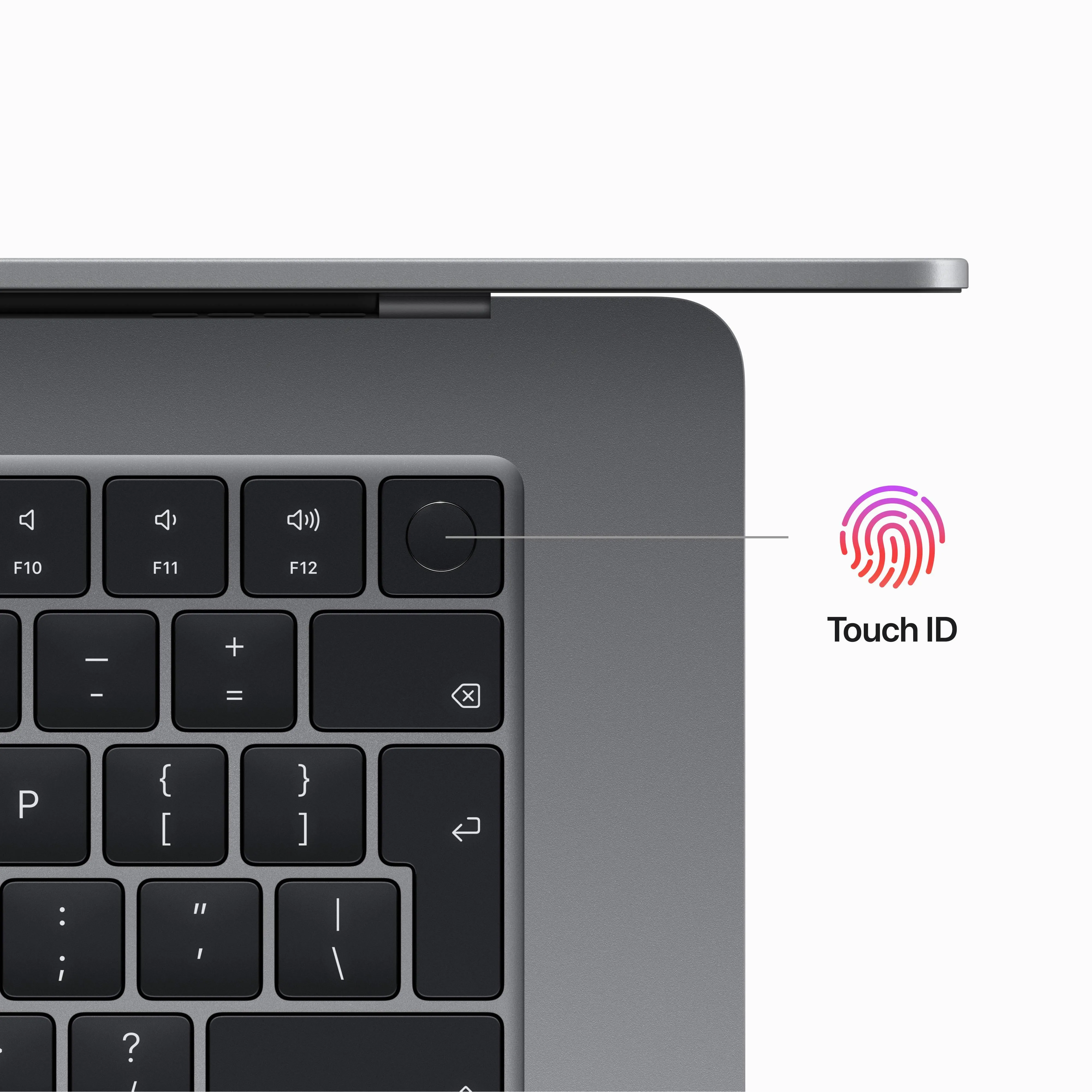 15-inch MacBook Air: Apple M2 chip with 8‑core CPU and 10‑core GPU, 512GB SSD - Space Grey