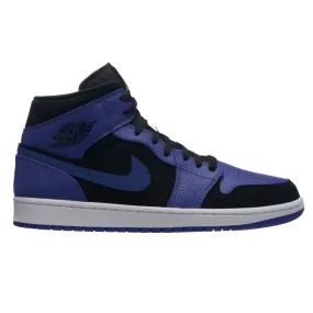 Air Jordan 1 Mid Black Dark Concord