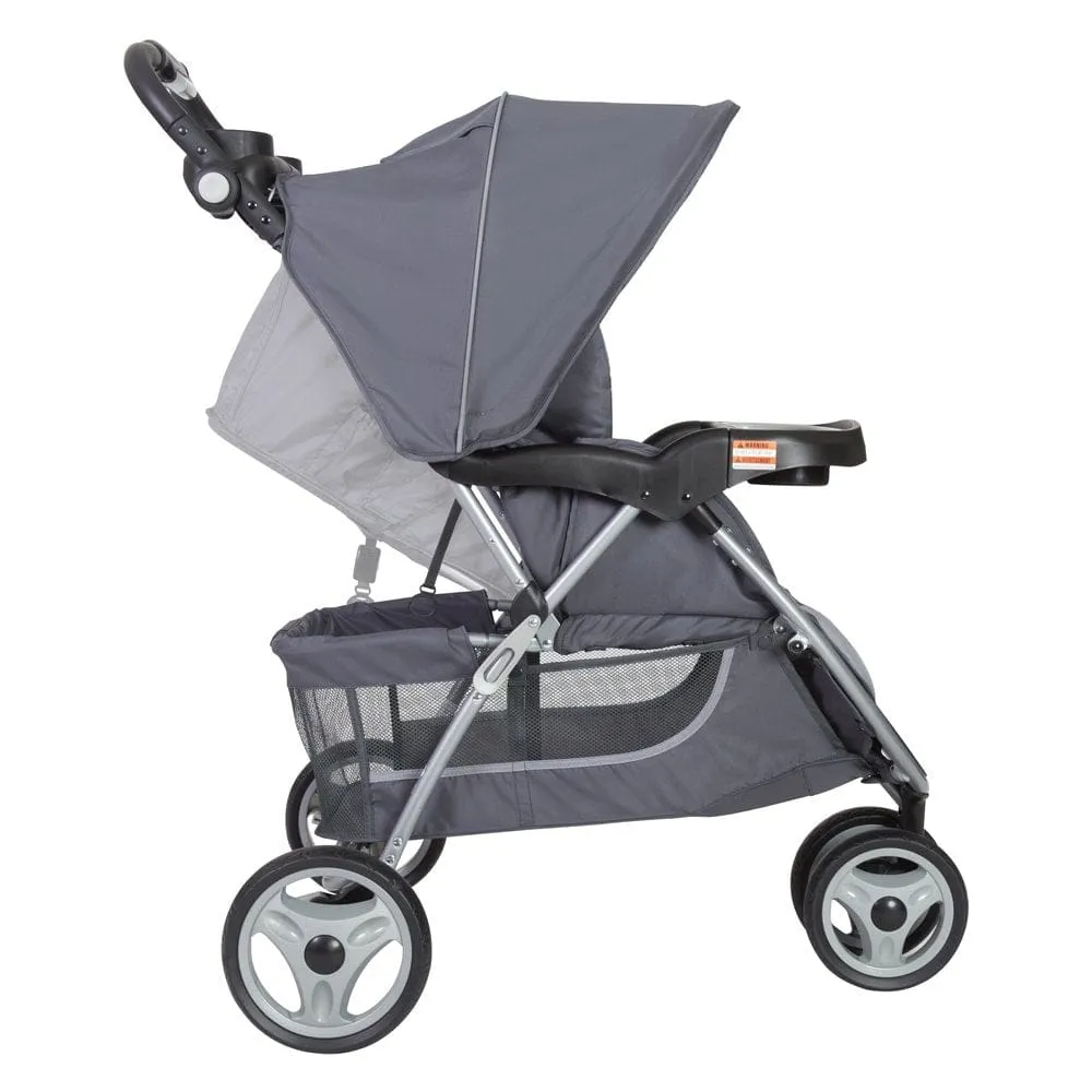 Baby Trend Skyview Travel System Ions: provides easy maneuverability with two convenient rear brakes and the one hand folding mechanism - TS89B17A