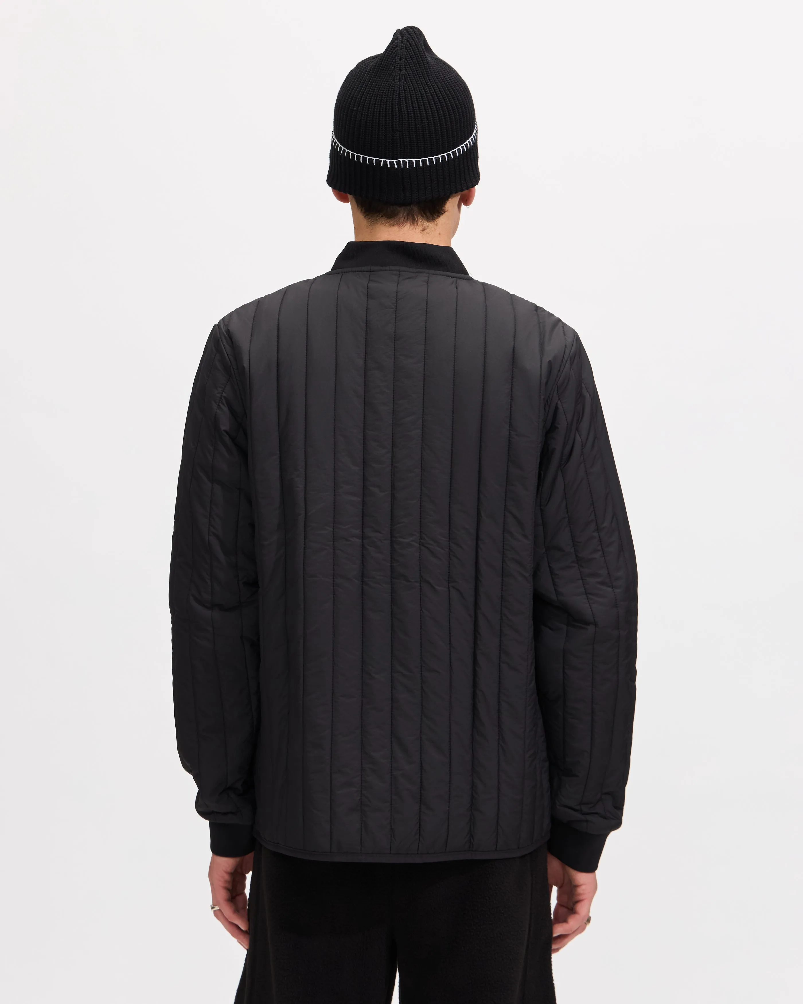 Banja Liner Bomber Jacket in Black