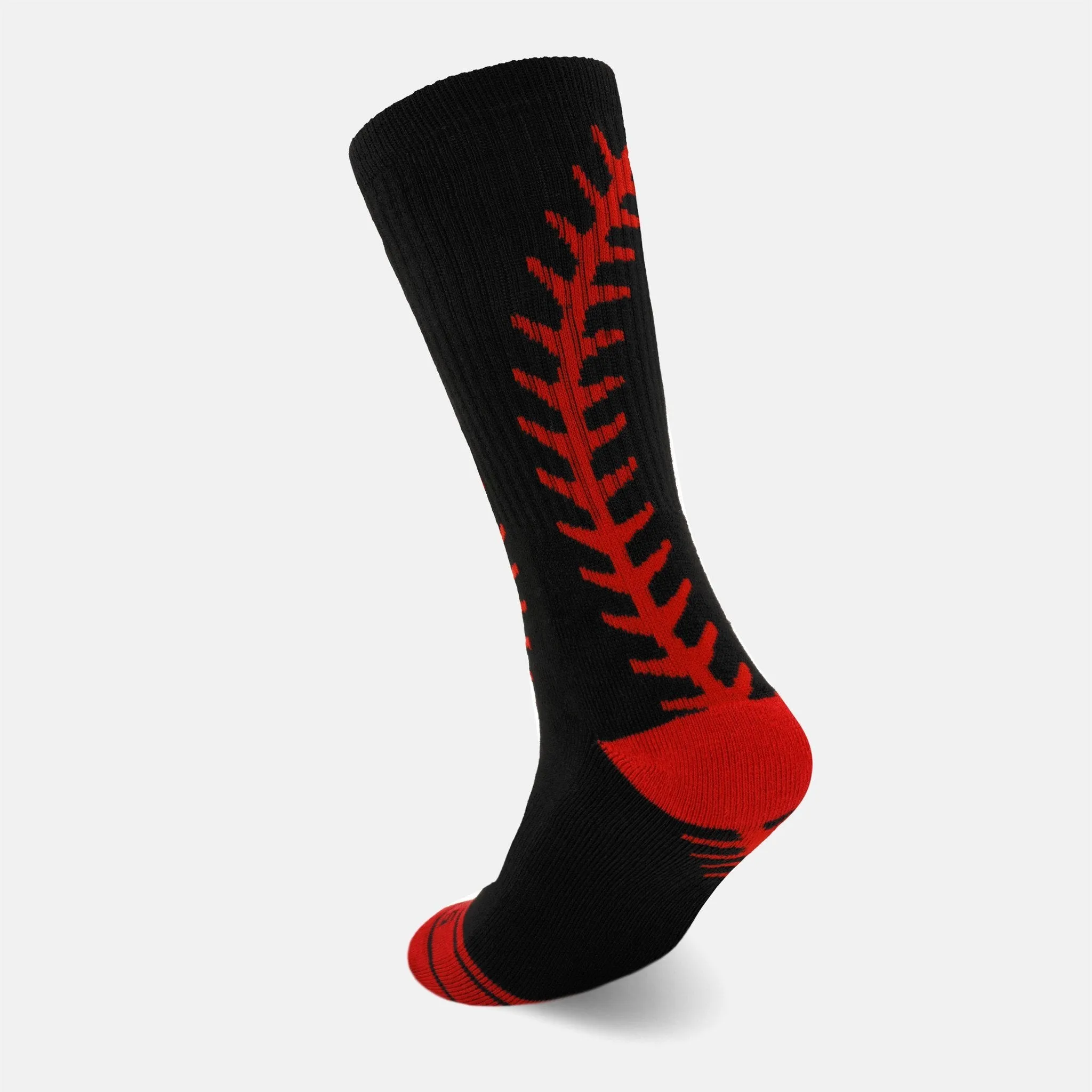 Baseball Lace Black soft socks