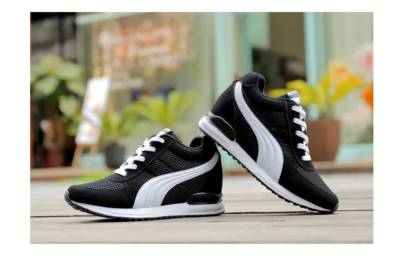 Casual Women Lace Up Platform Sneaker