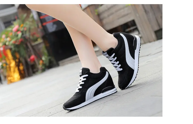 Casual Women Lace Up Platform Sneaker