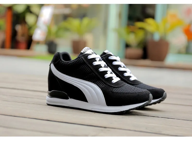 Casual Women Lace Up Platform Sneaker