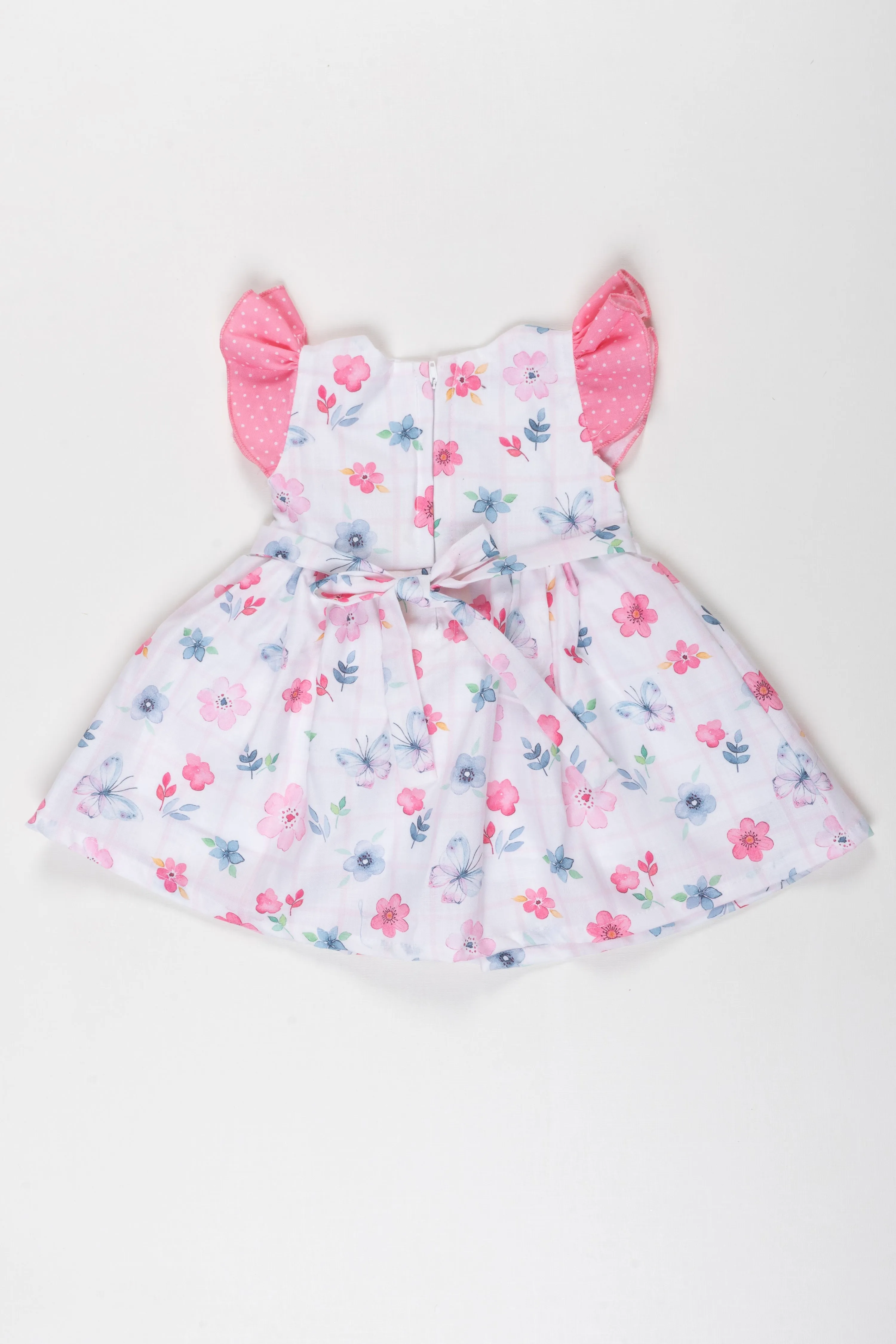 Charming Floral Infant Frock for Girls - Comfortable Summer Casual Wear