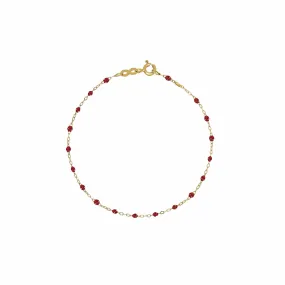 Classic Gigi Bracelet in Bordeaux