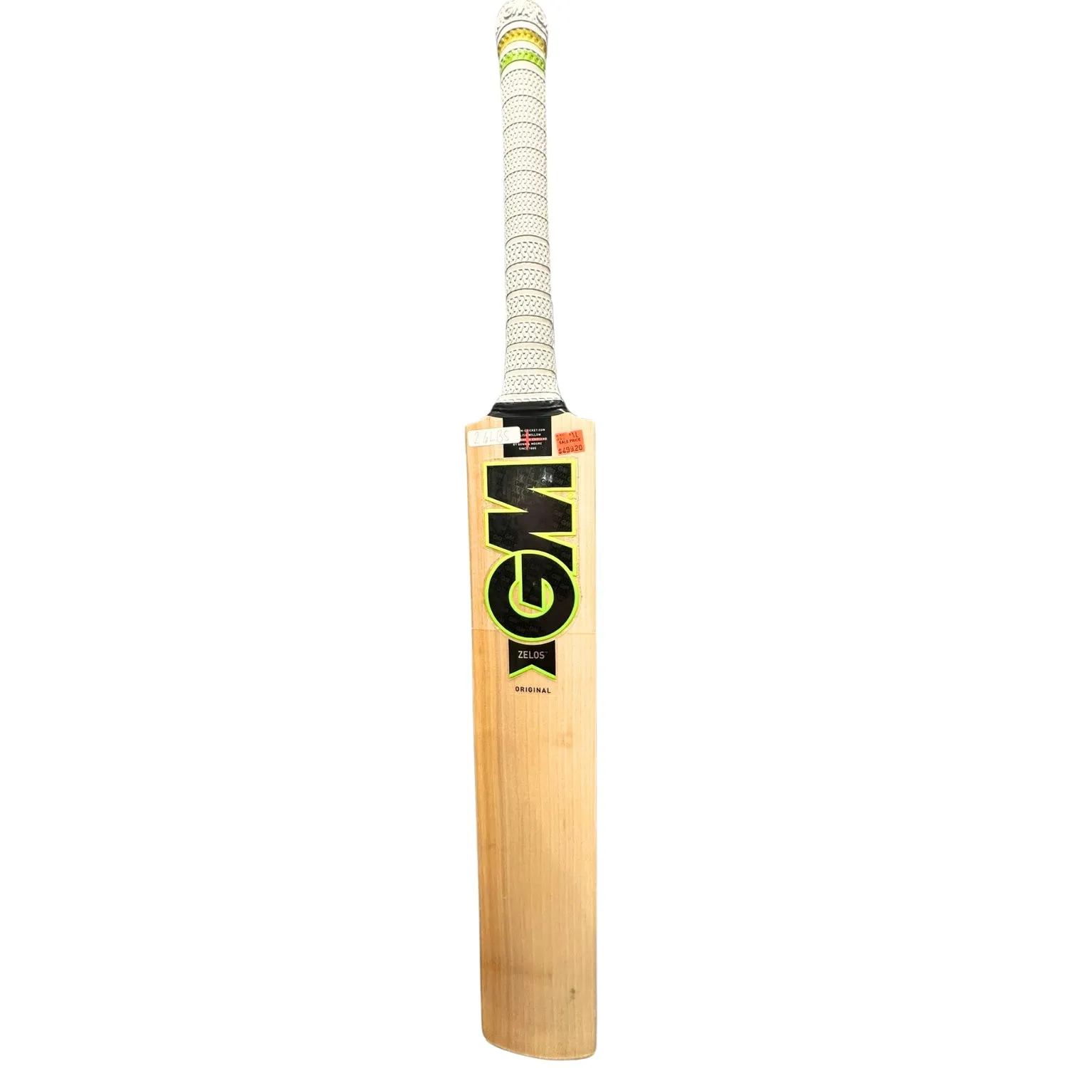 GM Cricket Bat ZELOS ORIGINAL English Willow UK Made