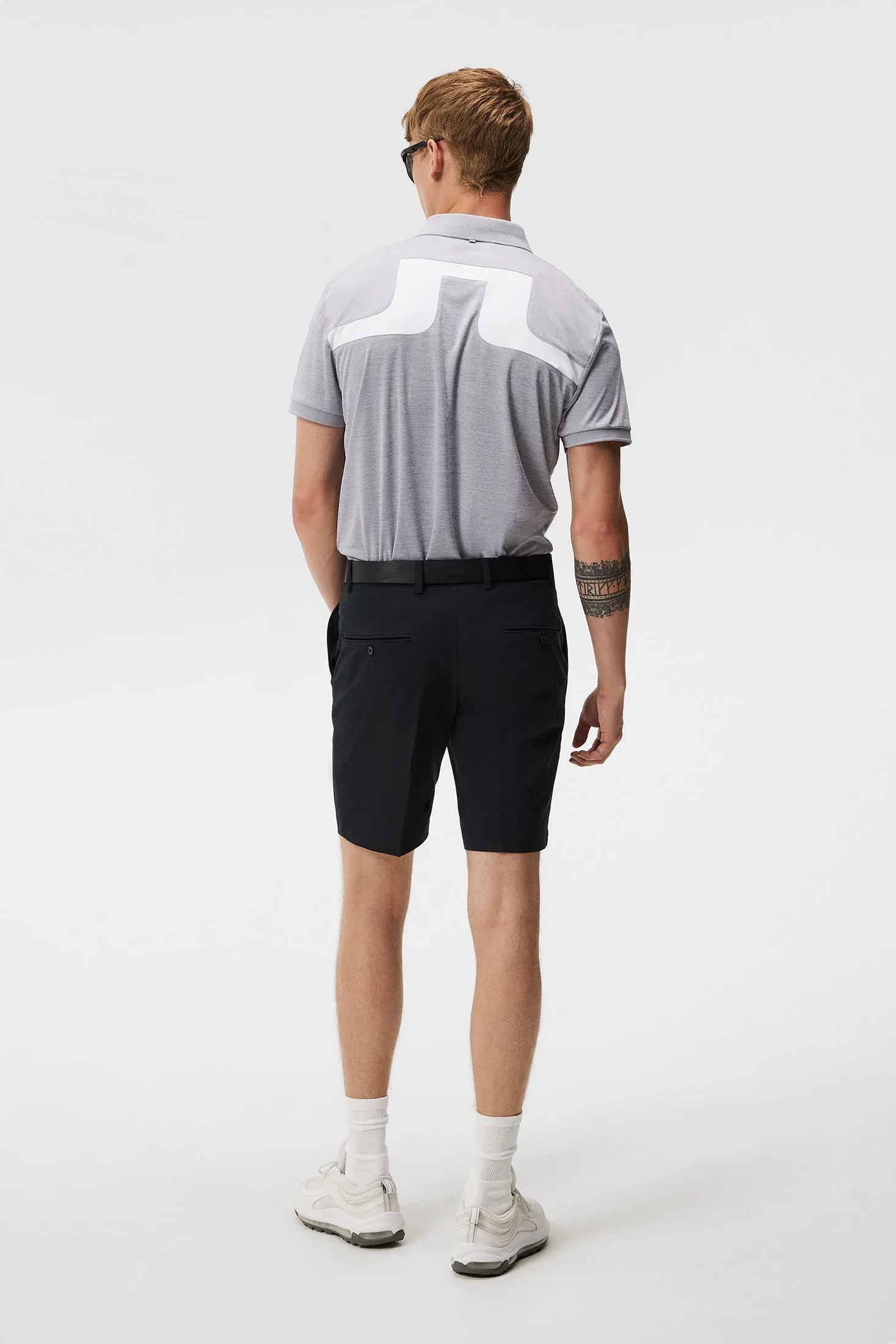 Jeff Reg Fit Polo / Grey Melange