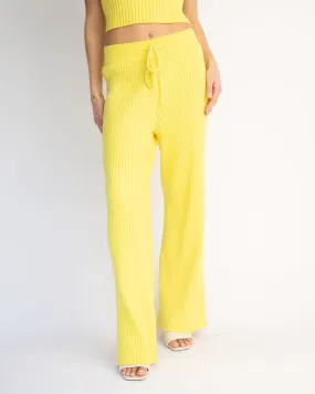 Laid Back Luxe Ribbed Drawstring Pants