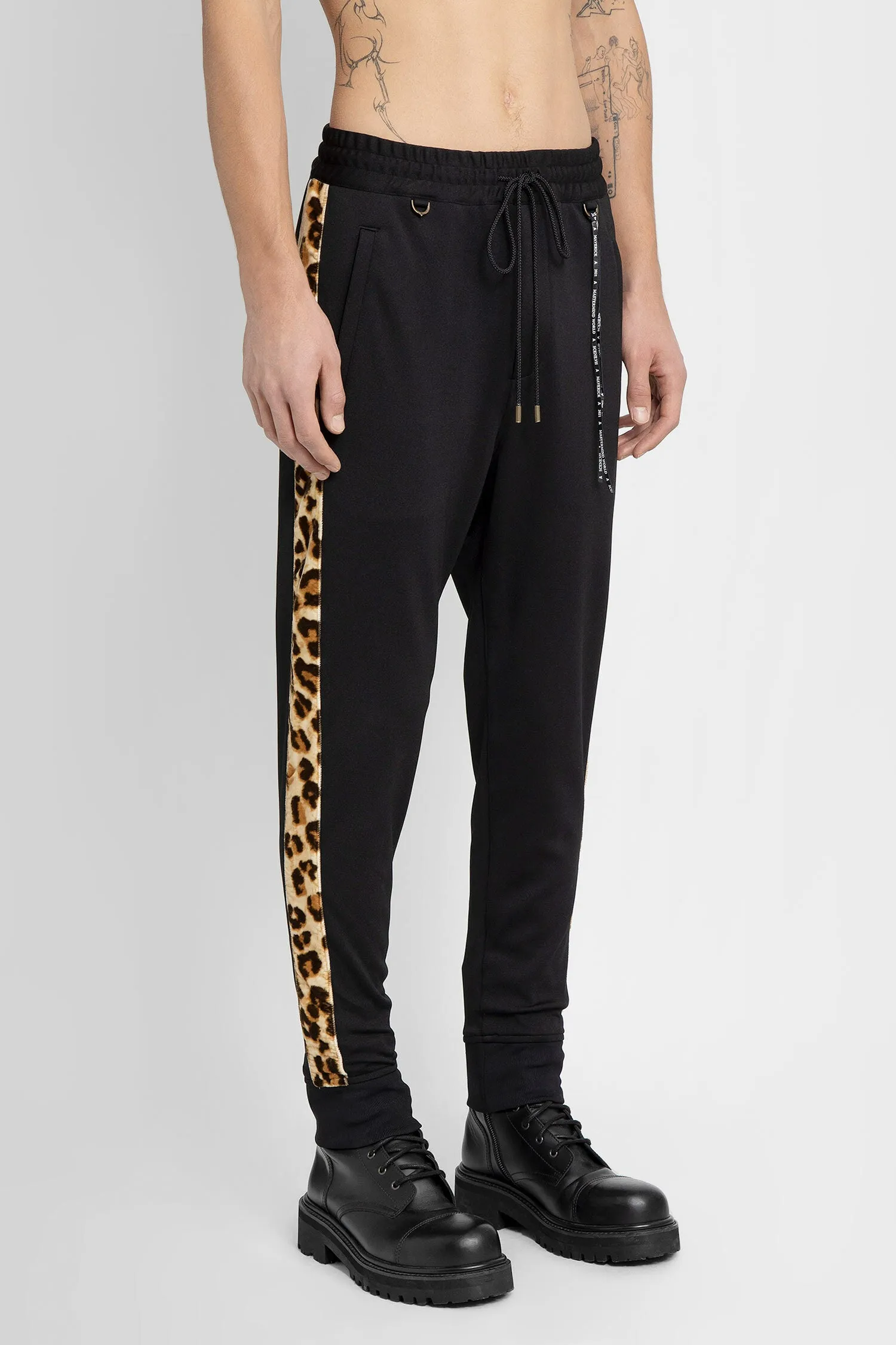 MASTERMIND WORLD MAN BLACK TROUSERS