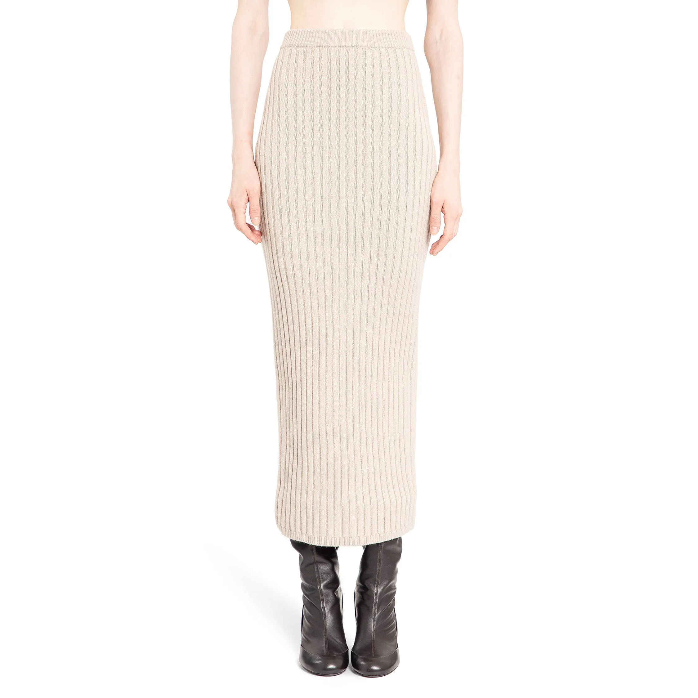 MAX MARA WOMAN BEIGE SKIRTS