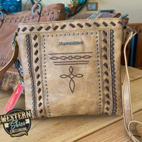 Montana West Embroidered Stitch Crossbody Concealed Carry