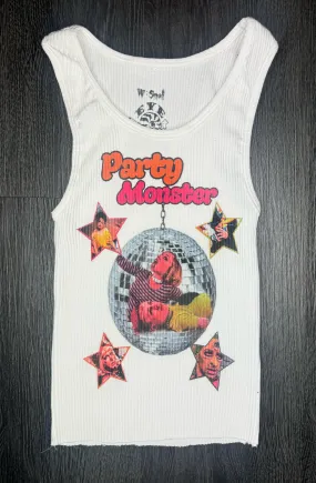 Party Monster Ribbed Tank Top