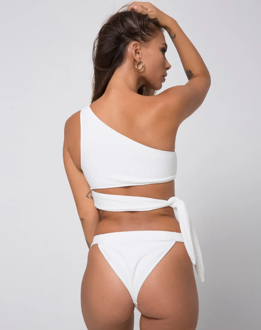 Rawlins Bikini Bottom in Ivory