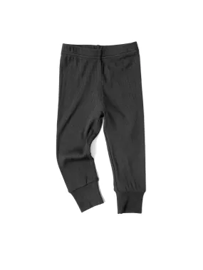 Ribbed Legging - Charcoal