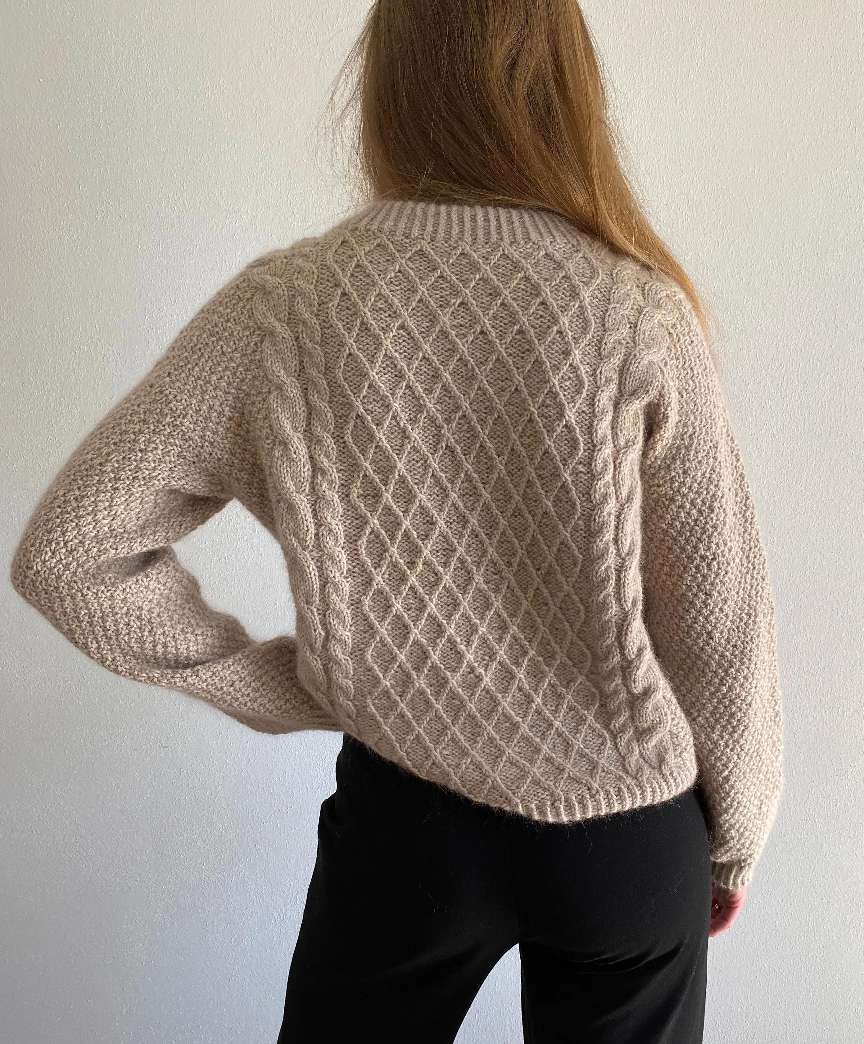 Swirl Sweater Chunky - English