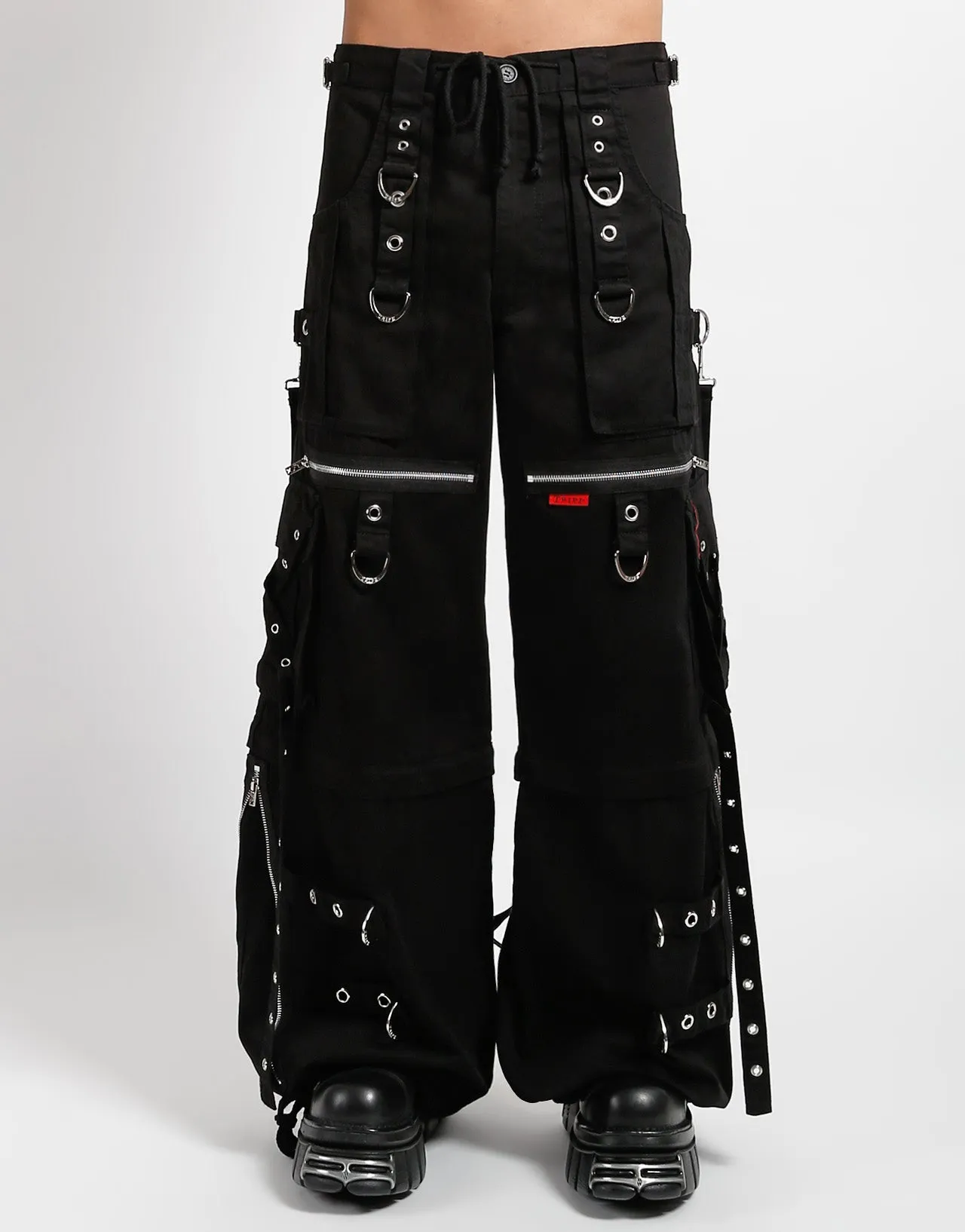 X-STRAP ZIP OFF PANT BLACK