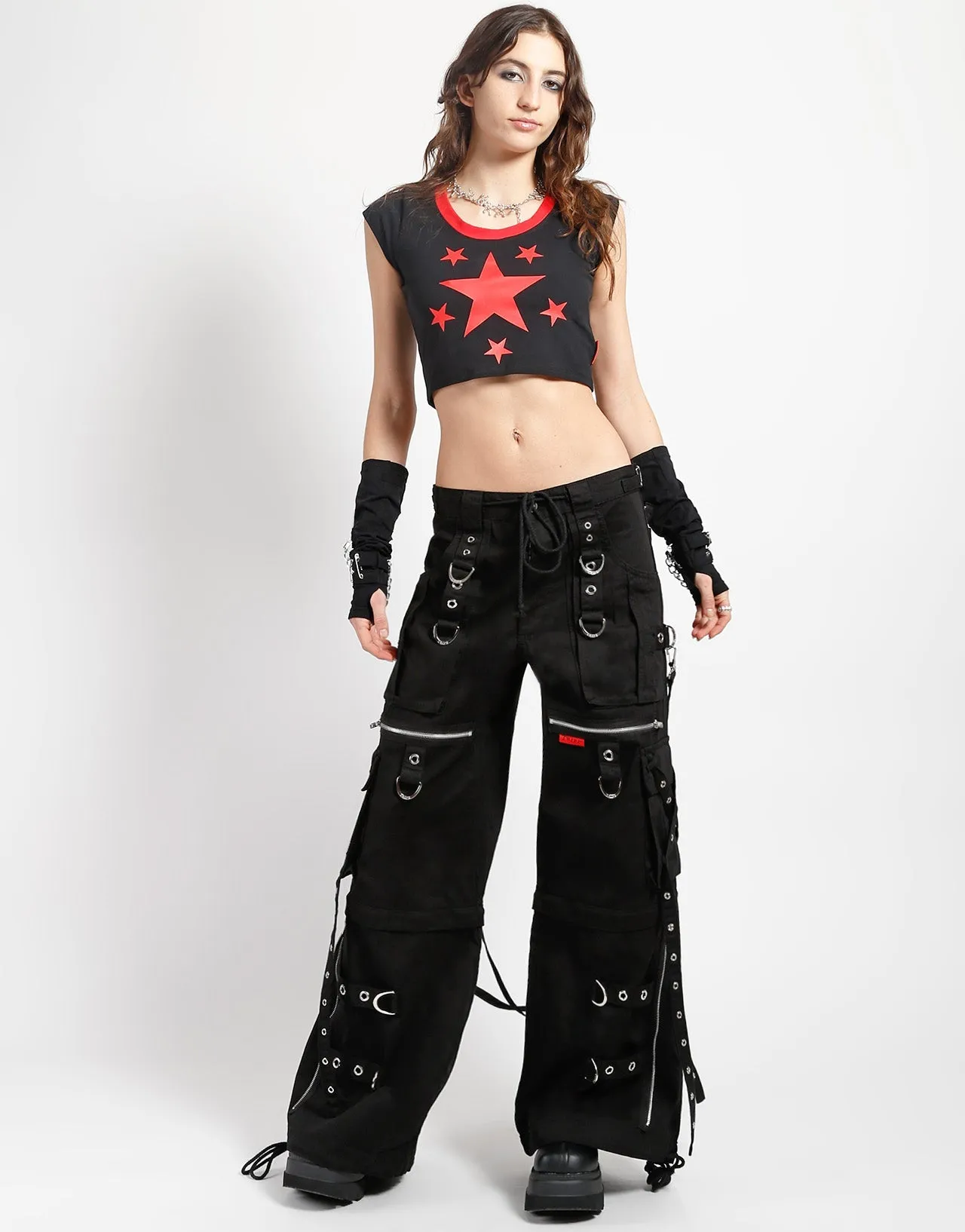 X-STRAP ZIP OFF PANT BLACK